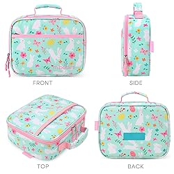 mibasies Kids Lunch Bag for Girls Toddler Insulated