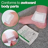 Safety First Aid Group HypaCover Adhesive Dressings Large 10cm x 8cm Pack 25 view 3