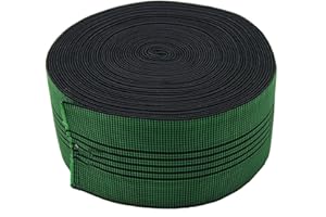 PBRO Sofa Elastic Webbing Stretch Latex Band Furniture Repair DIY Upholstery Modification Elasbelt Chair Couch Material Replacement Stretchy Spring Alternative Three Inch 3" Wide x Forty Ft 60" Roll