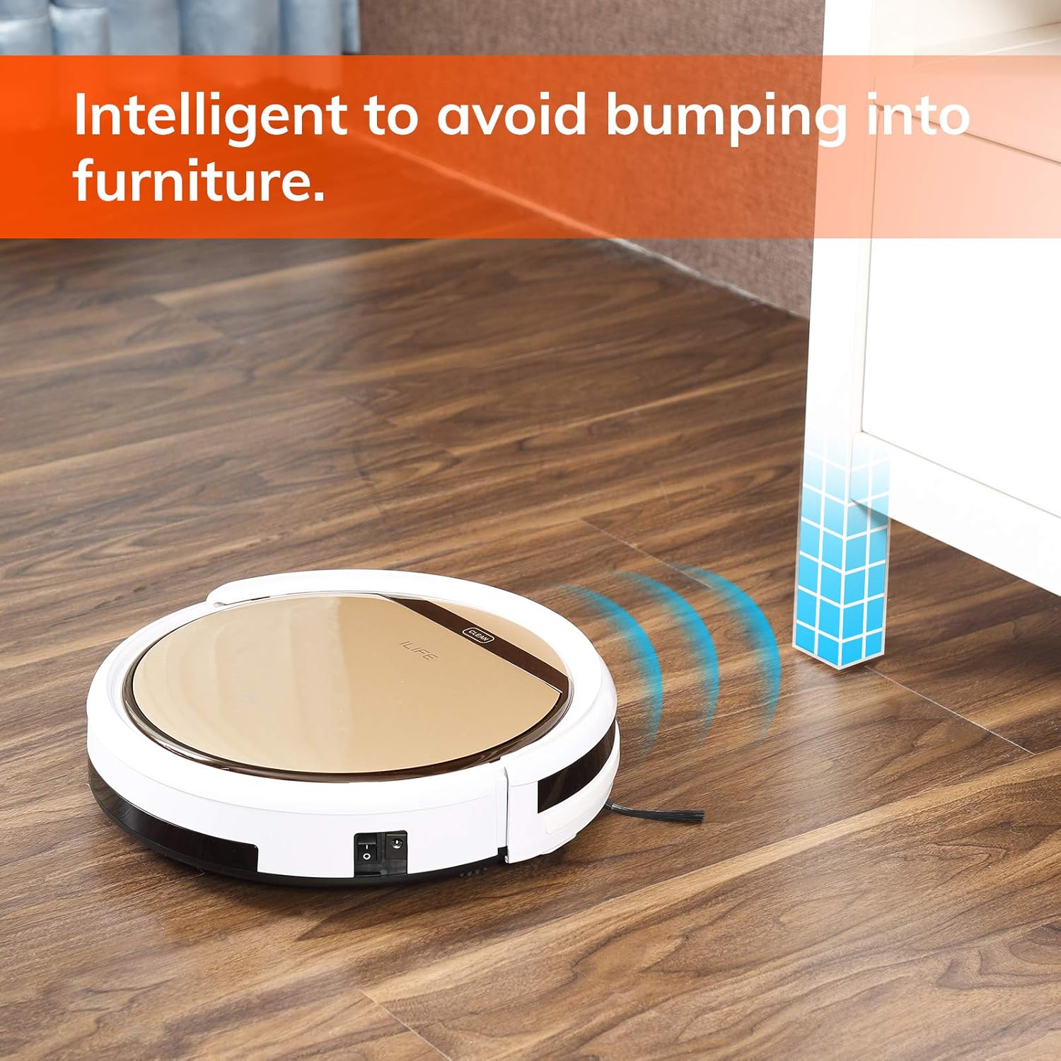 ILIFE V5s Pro 2, 2-in-1 Robot Vacuum and Mop, Slim, Automatic Self-Charging Robotic Vacuum, Daily Schedule, Zigzag Cleaning Path, Ideal for Pet Hair, Hard Floor and Low Pile Carpet: Kitchen & Dining
