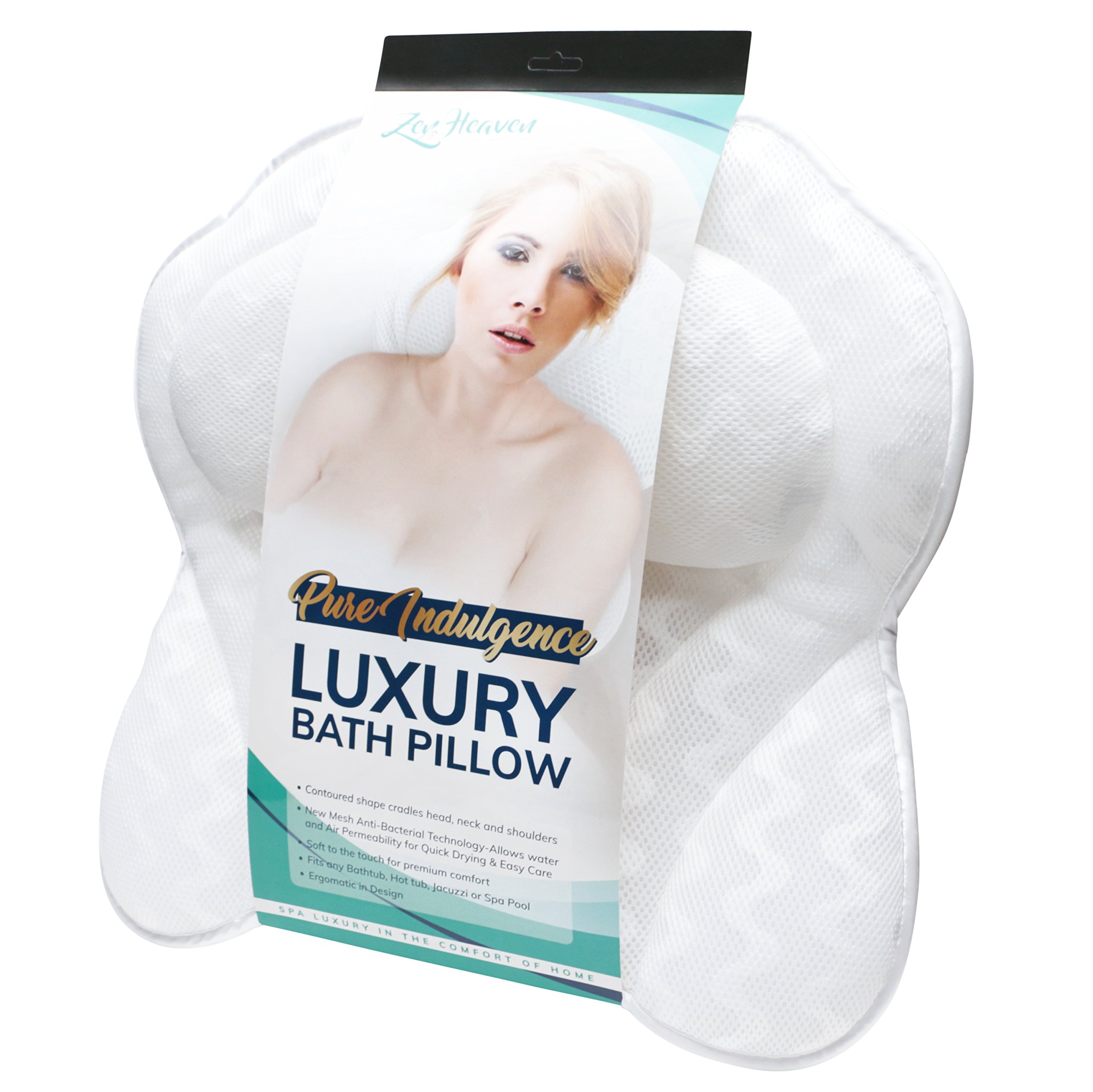 Pure Indulgence Luxury Bath Pillow Luxurious Bath Pillow For All