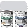 Rust-Oleum 367601 Home Interior Floor Coating Kit, Semi-Gloss Pearl Gray