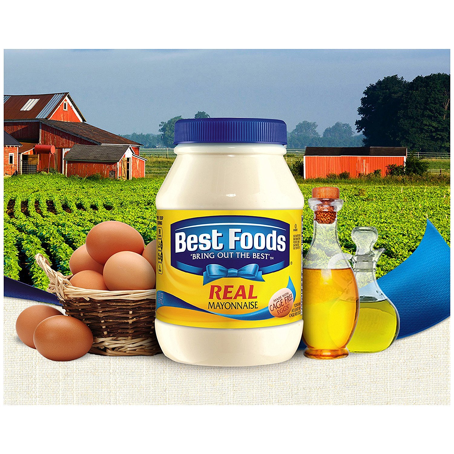 Best Foods Creamy Real Mayonnaise, Gluten Free, Kosher, 64 oz Buy
