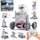 STEM Toys 24-in-1 Circuit Science Experiments Coding Robot for Kids | Premium ABS Material, Smooth Burr-Free Edges, Building Toys for Kids Ages 9-12, Step-By-Step Guide, Robotics Kits Gift