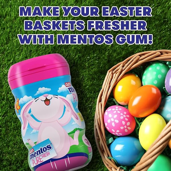 MENTOS PURE FRESH BUBBLE FRESH CURVY BOTTLE SPRING EDITION 3.53 OZ