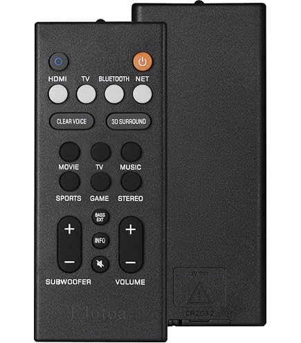 FSR66 ZJ78750 Telecomando di ricambio per Yamaha