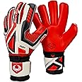 Renegade GK Fury Goalie Gloves with Microbe-Guard (Sizes 6-11, 7 Styles, Level 4) Pro-Tek Fingersaves & 4+3MM Giga Grip | High Performance Pro-Level Goalkeeper Glove | Based in The USA