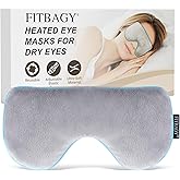Microwave Activated Thermal Eye Masks for Dry Eye,Styes and Eyestrain,Eye Masks Provide Comfortable Heat Therapy for Effective Eye Relief, Gray