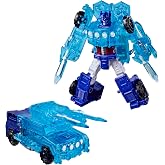 Transformers CYBERWORLD Optimus Prime Armored Cyber Changers Energon Surge | Action Figure Quick Change to Truck Mode | Robot Toys for Kids 6+