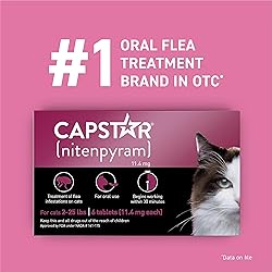 Capstar (nitenpyram) for Cats, Fast-Acting Oral