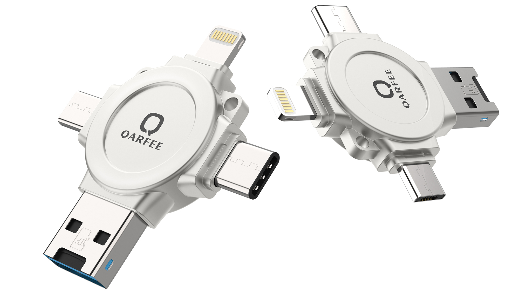 6 QARFEE+4IN1+External+Storage+Compatible+Android