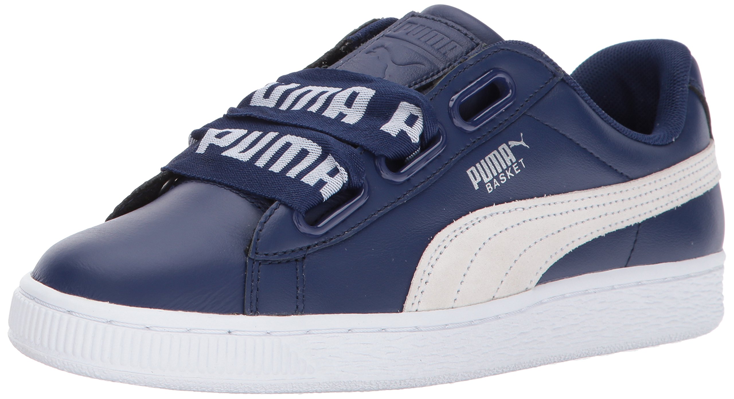 Sneakers Puma Basket Heart Navy PUMA Women's Basket Heart DE Wn, Blue  Depths-Puma White, M