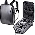 PONYRC Portable Hard Case for DJI FPV Combo, Waterproof Shockproof Backpack Bag for DJI FPV Explorer Combo, Goggles V2/ Goggles Integra, Remote Controller 2, Motion Controller, Battery & Accessories