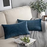 Phantoscope Pack of 2 Velvet Decorative Throw