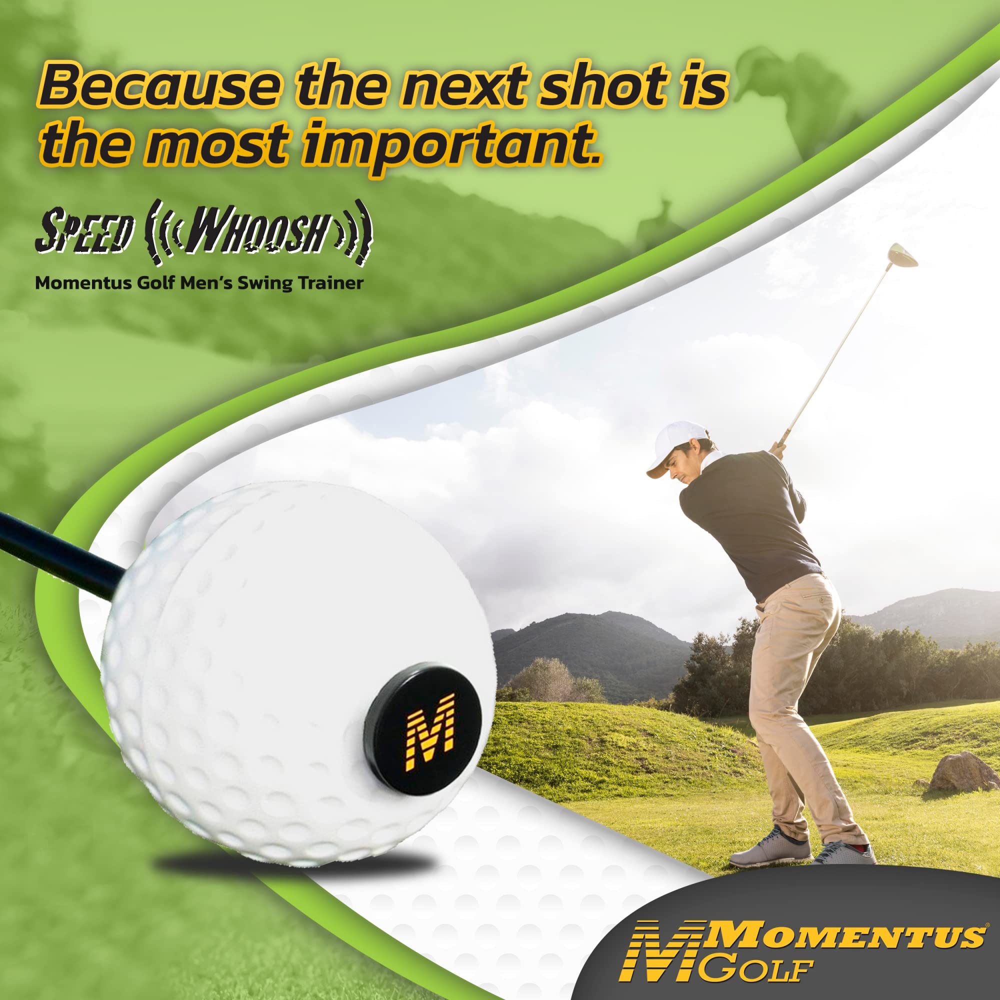 Mua Momentus Speed Whoosh Golf Swing Trainer - Golf Swing Speed Trainer ...