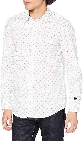 Amazon ディーゼル Diesel メンズ シャツ アートワーク A0090jazc シャツ 通販