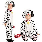 Spooktacular Creations Halloween Baby Animal Costume, Dalmatian Costume Toddler Kids for Halloween Puppy Dress Up Party