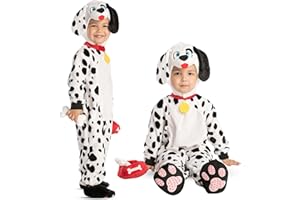 Spooktacular Creations Halloween Baby Animal Costume, Dalmatian Costume Toddler Kids for Halloween Puppy Dress Up Party
