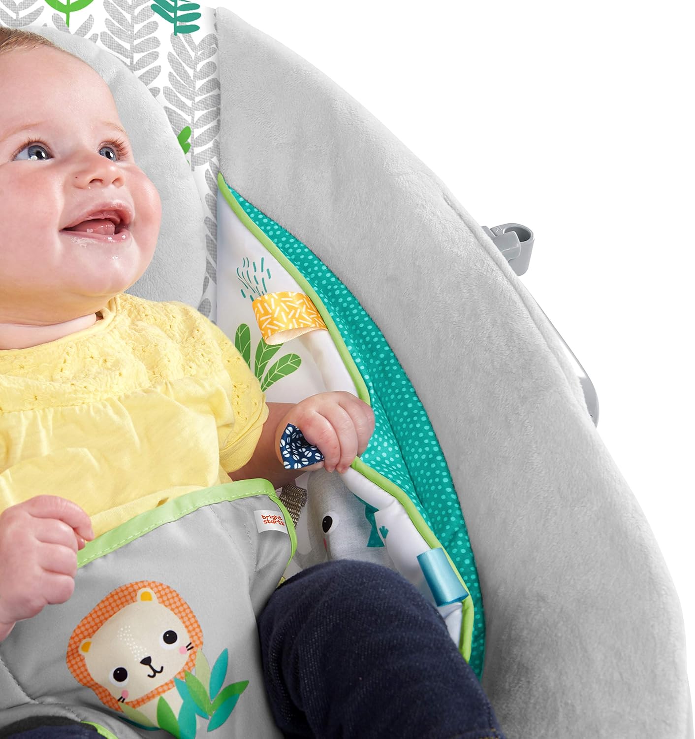 bright starts jungle vines bouncer