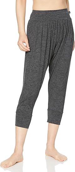 Amazon アツギ ヨガハーフパンツ クリアビューティアクティブ イージーパンツ ラインフラワー柄 サルエルパンツ レディース レディース 通販