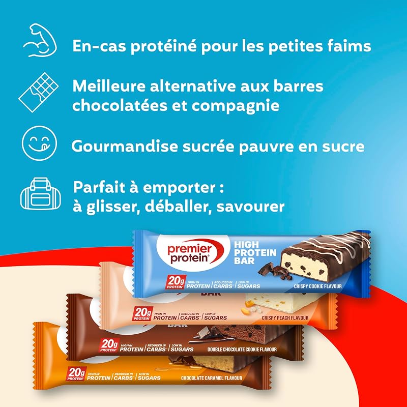 - High Protein Bar 50% - Multiflavourbox - 20x40g