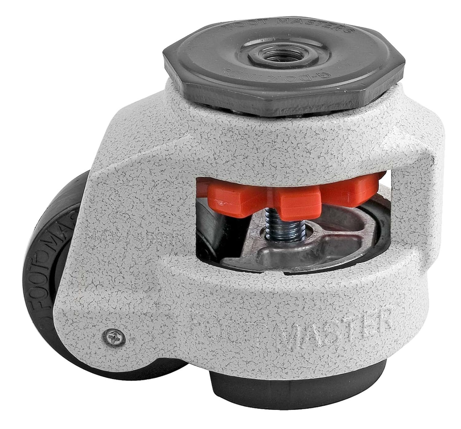 FOOTMASTER GD 60F BLK UW Urethane Wheel And NBR Pad Leveling - View #5