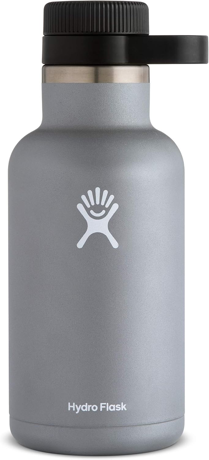 Hydro Flask Unisex Adulto Beer & Wine Botella, Grafito, 1893 ml