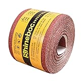 Shineboc 600 Grit Emery Cloth Roll, 3-2/3" x 32.8