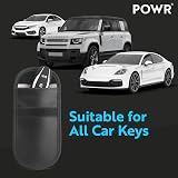 POWR Faraday Pouch for Car Keys 2 Pack Anti Theft Keyless Signal Blocker view 6