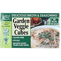 Edward & Sons Garden Veggie Bouillon Cubes, 2.9 Ounce Boxes (Pack of 12)