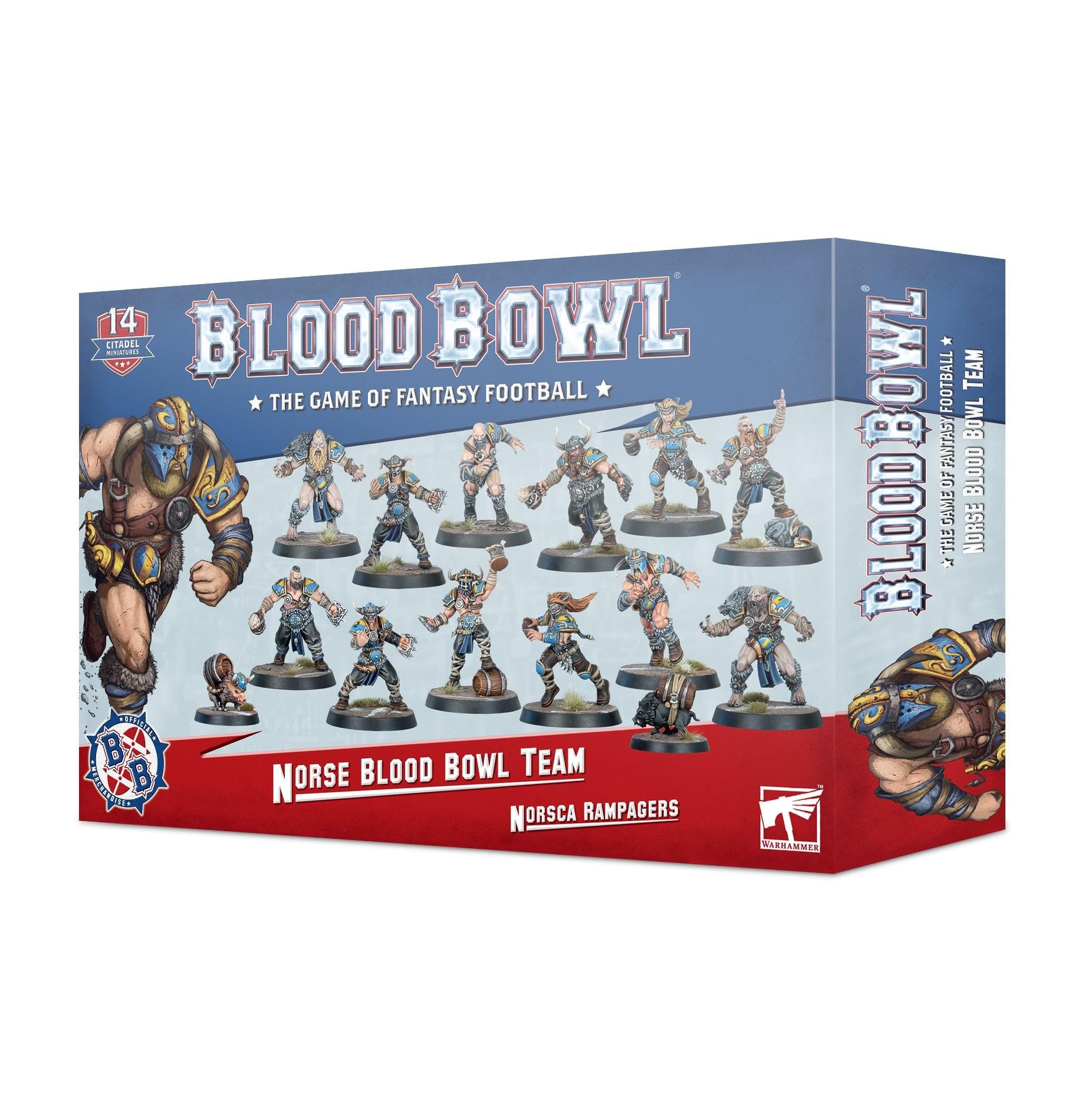 Games Workshop - Blood Bowl: Norse Blood Bowl Team - Norsca Rampagers