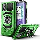 NZND Case for Nokia C210 with Tempered Glass Screen