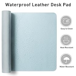 Aothia Leather Desk Pad Protector, Mouse