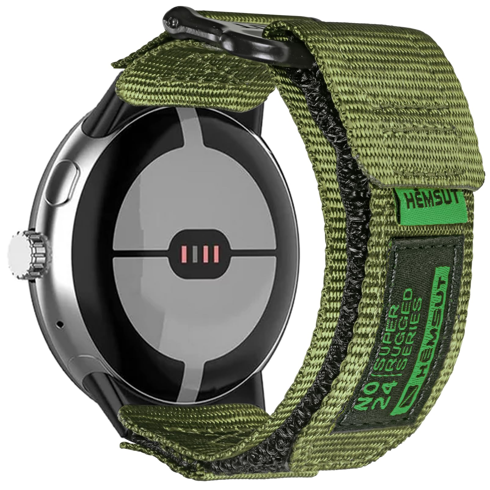 torbollo Stretch Nylon Band Compatible with Google Pixel watch 3 41mm/Pixel Watch 2/Pixel Watch 1,Replacement Strap for Google Pixel Smart Watch Bands Accessories Men Women. — image 1