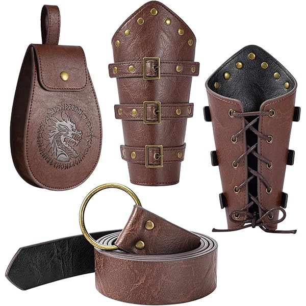 Amazon.com: Renaissance Accessories Viking Set—4pcs Faux  display picture 1