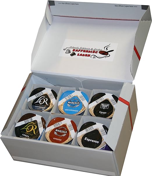 Tassimo® Probierpaket Espresso Träume in schöner Geschenkbox