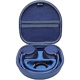 Headphones Cases Compatible with JBL Tune 720BT/ 770NC/ Live 770NC/ JBL Live 660NC, Bose, Sony, Skullcandy, KVIDIO, TOZO HT2, BERIBES, Soundcore Bluetooth Headphones Blue Hard Shell