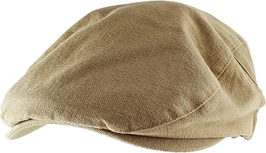 tan newsboy cap