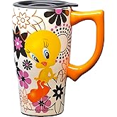 Spoontiques TWEETY TRAVEL MUG, 18 ounces