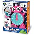 Learning Resources Tock The Learning Clock Pink, 1 Piece, Ages 3+, Educational Talking Clock
