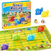 Snail's Pace Race Game, Classic Board Game for 2-6 Players, Ages 3-6 | Family Game, Montessori Toys for 3 4 5 6 Year Olds, Fine Motor Skills Toy, Gifts for Boys &amp; Girls Ages 3+