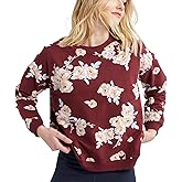 Vera Bradley womens French Terry Crewneck Sweatshirt (Extended Size Range)