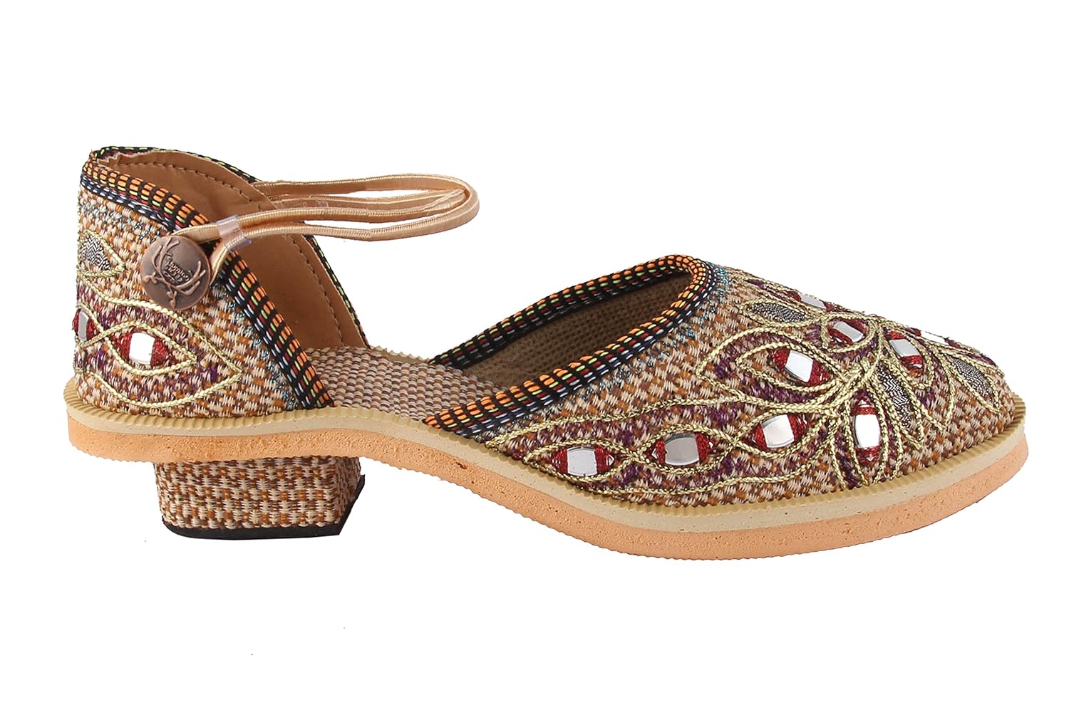 shree rajasthani jaipuri work partywear ethnic womens girls ladies sandel