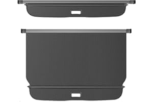 smnuxwm Cargo Cover for 2024 Subaru Crosstrek, Rear Trunk Accessories Cargo Cover Shielding Shade (Carbon Fiber Texture)