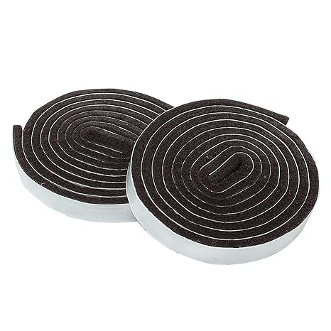 Smart Surface Selbstklebende beständige Filzstreifen für Möbel 1/2' x 60' Braun