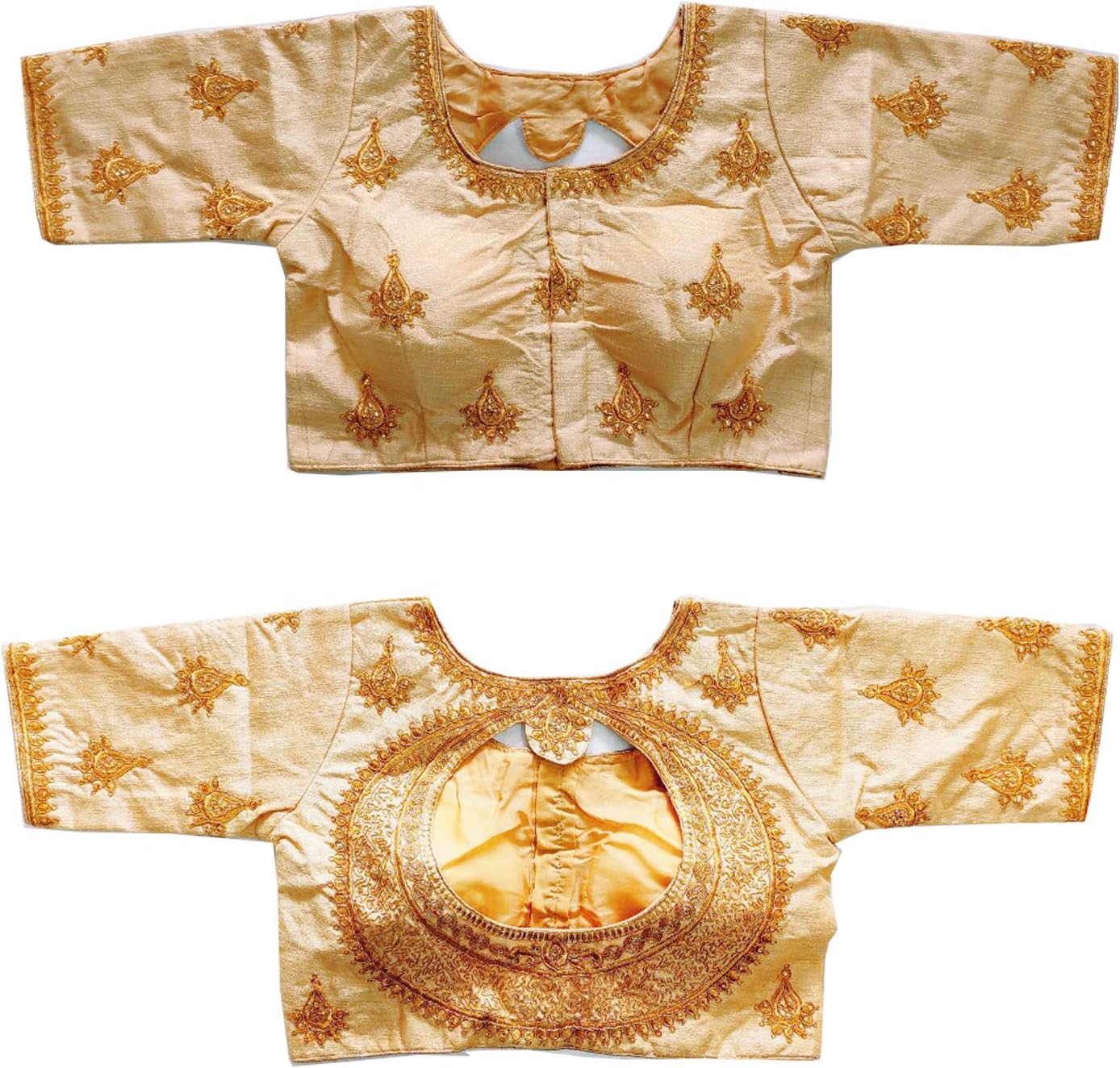 Mohit Creations Beautifull Readymade Blouse with Stonework and Heavy Embroidery