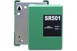 YILISAWIN SR501-4 Switching Relay Replacement, Directly Compatible with Taco SR501/SR501-4/501/501-4, 24V AC Single Zone Control Relay for Heating and Cooling Systems