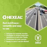 Hexeal Red Antifreeze 10L Ready Mix 2 x 5L Long Life Coolant & Antifreeze view 2