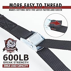 Cartman 1" x 12' Lashing Straps Cargo Tie-Down
