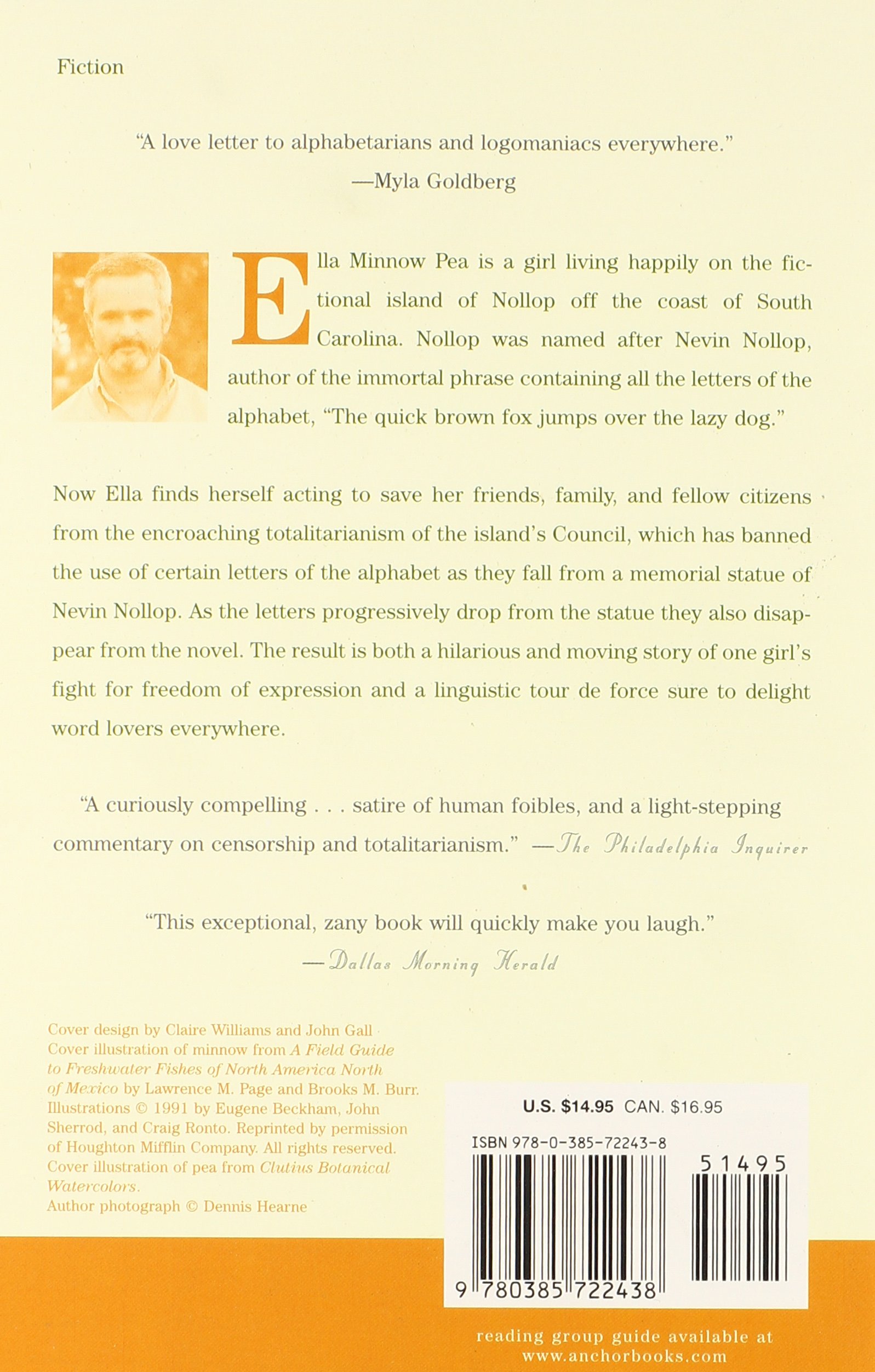 Ella Minnow Pea : A Novel In Letters (9780385722438)